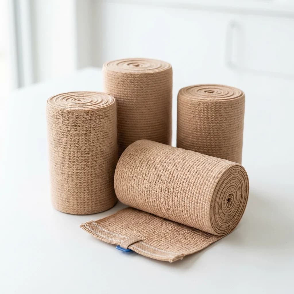Premium elastic compression bandage